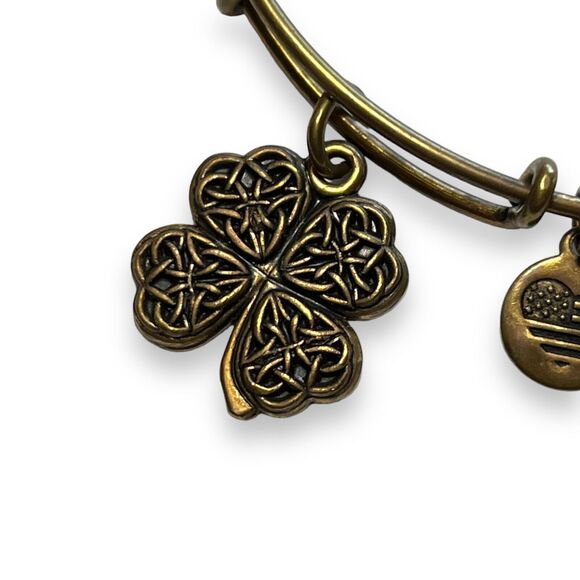 Alex and Ani Energy Womens Bangles Charm Bracelets Set of 2 Fashion Jewelry - Picture 4 of 16